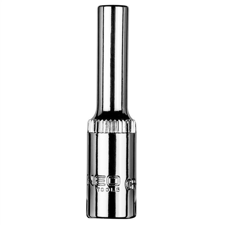 08488 Neo Tools Long hexagonal socket 1/4", 4.5 mm