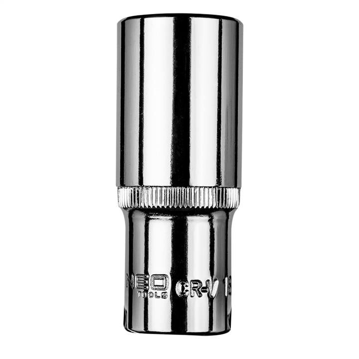 08193 Neo Tools Long hexagonal socket 3/8", 18 mm
