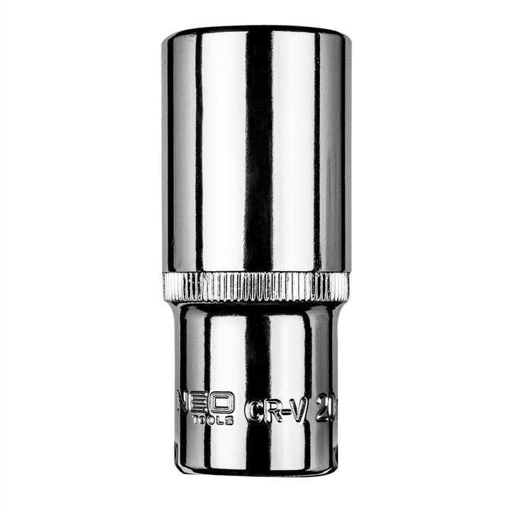 08195 Neo Tools Long hexagonal socket 3/8", 20 mm