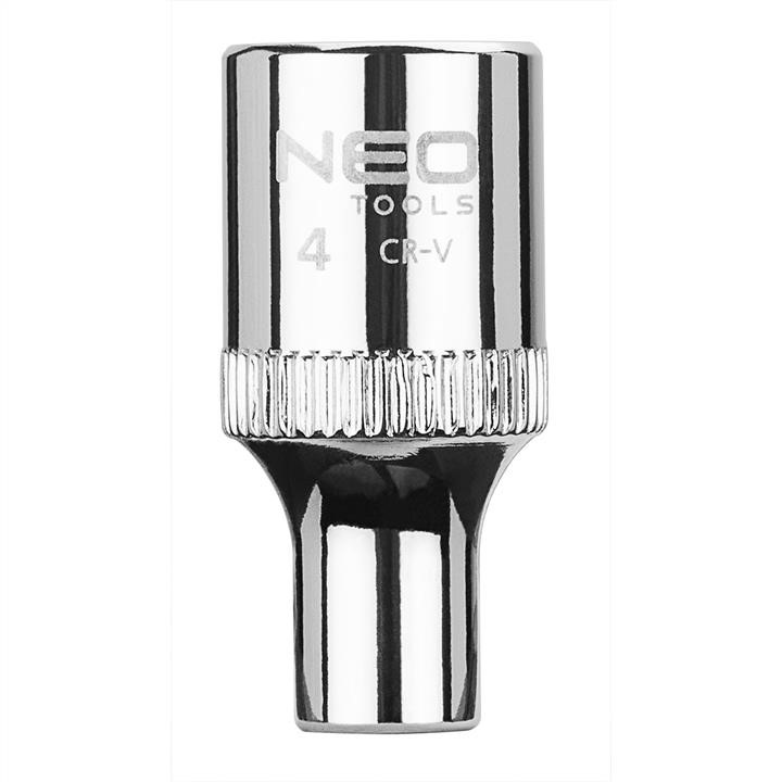 08220 Neo Tools Socket 1/4", 4mm, Neo, superlock