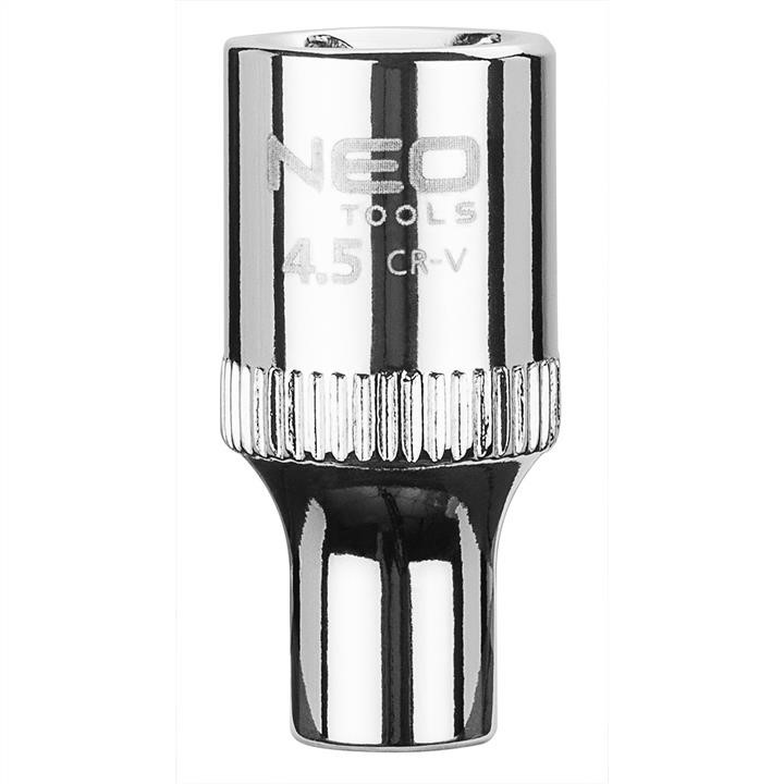 08221 Neo Tools Socket 1/4", 4.5mm, Neo, superlock