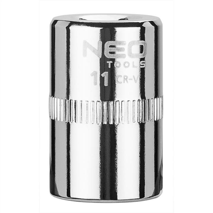 08229 Neo Tools Socket 1/4", 11 mm, Neo, superlock