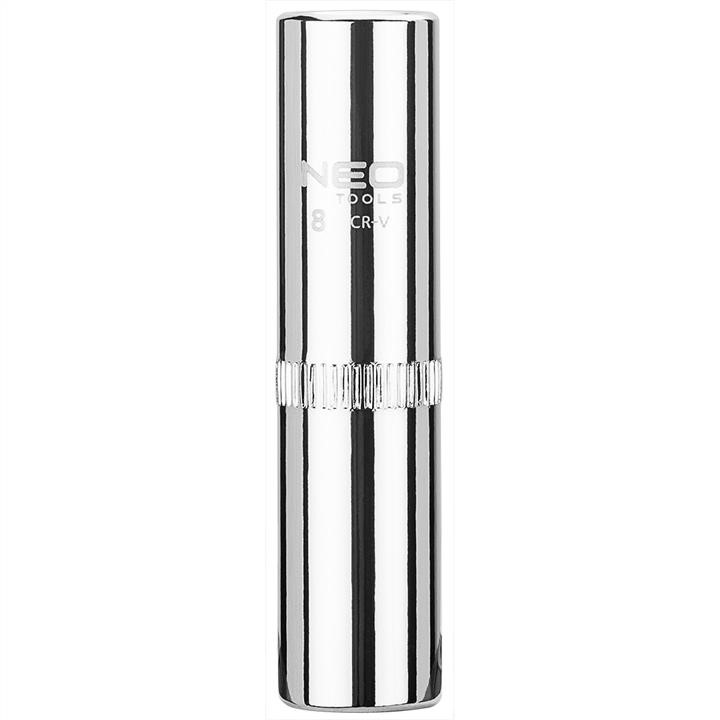 08241 Neo Tools Deep socket 1/4", 8 mm, superlock
