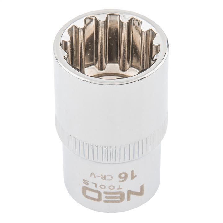 08588 Neo Tools Spline socket 1/2", 16mm, Neo