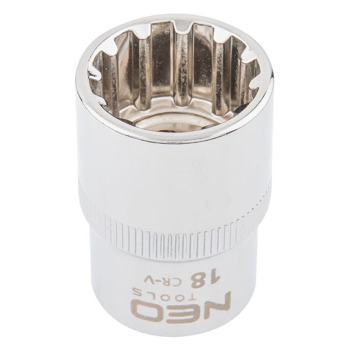 08590 Neo Tools Spline socket 1/2", 18mm, Neo