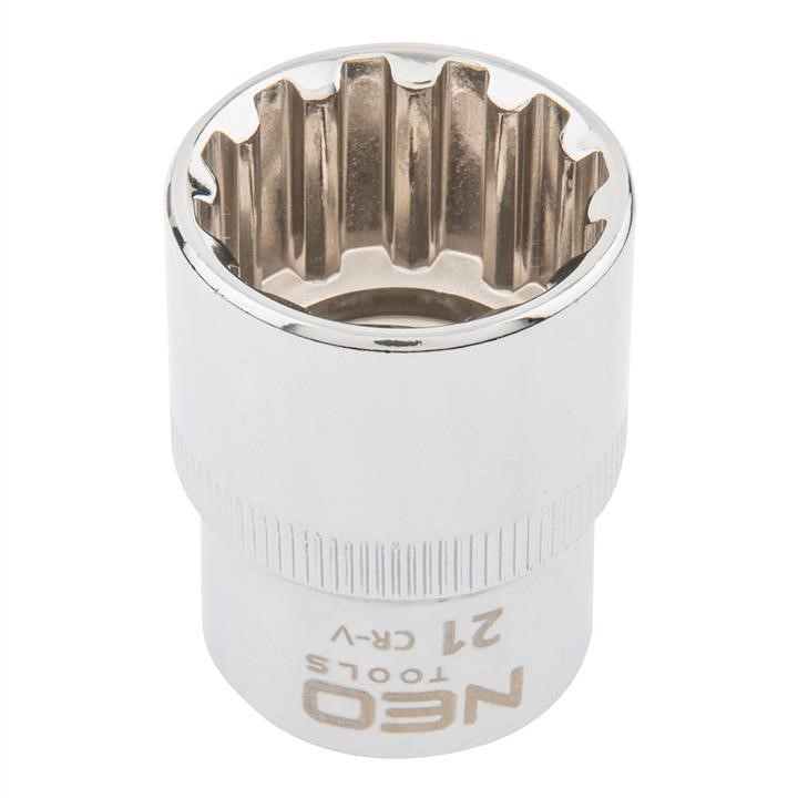 08593 Neo Tools Spline socket 1/2", 21mm, Neo