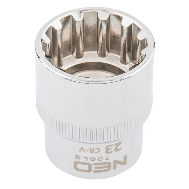 08595 Neo Tools Spline socket 1/2", 23 mm