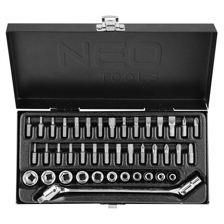 08603 Neo Tools 41pc 1/4" drive socket and bit wrench set
