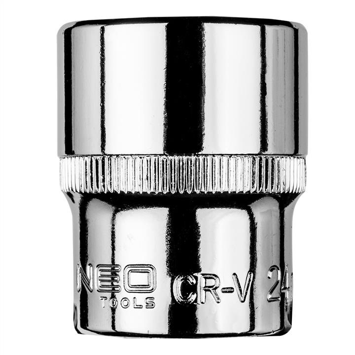 08424 Neo Tools Hexagonal socket 1/2", 24 mm