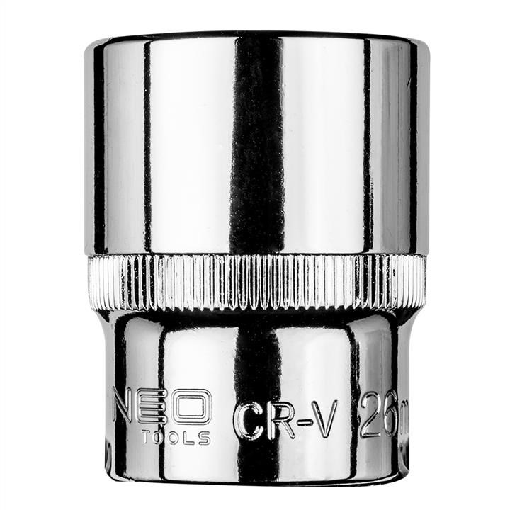 08425 Neo Tools Hexagonal socket 1/2", 25 mm