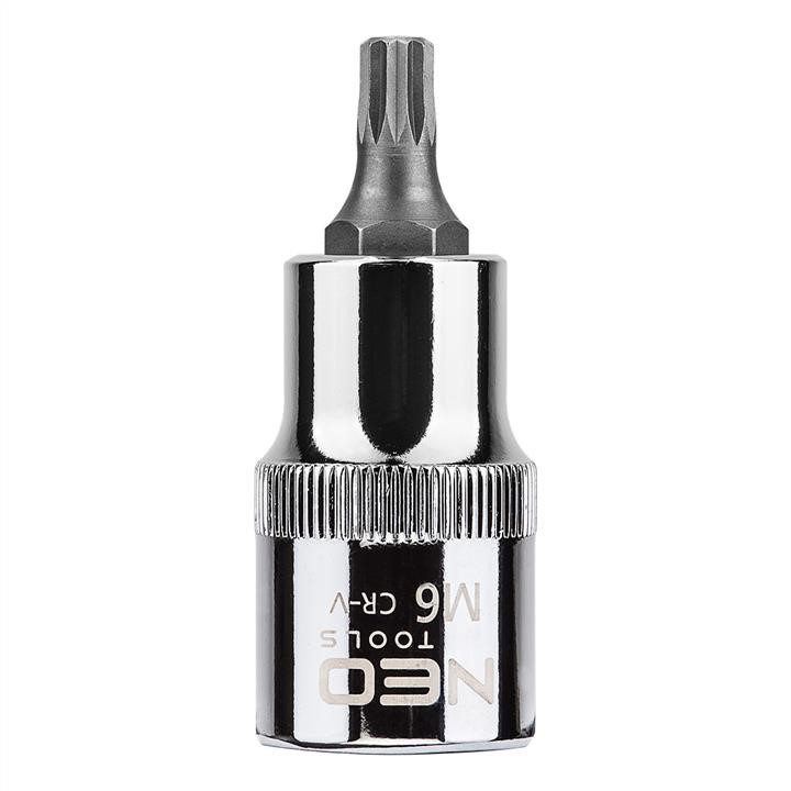 08731 Neo Tools Spline bit on socket 1/2", M6 x 55 mm