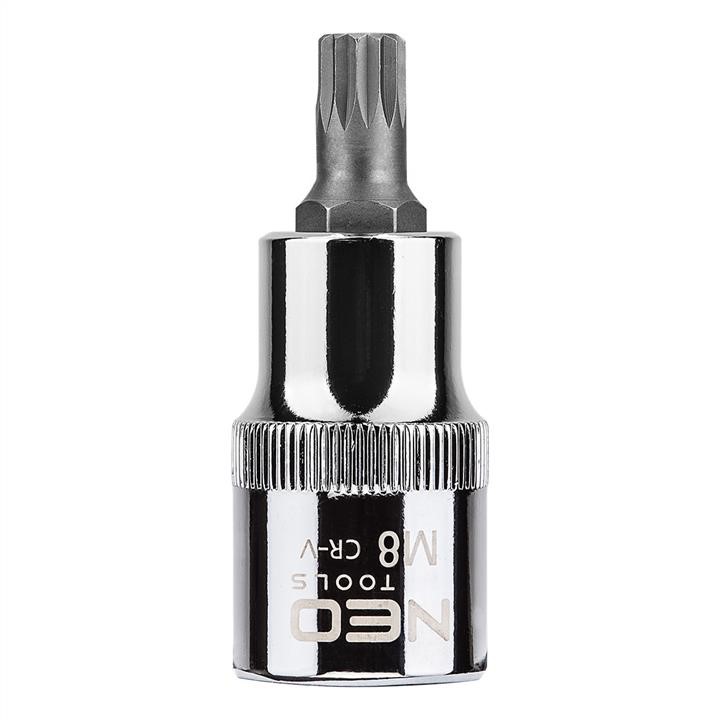 08732 Neo Tools Spline bit on socket 1/2", M8 x 55 mm