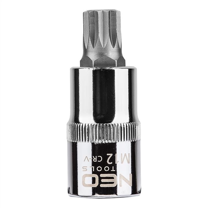 08734 Neo Tools Spline bit on socket 1/2", M12 x 55 mm