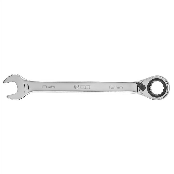 09325 Neo Tools Combination spanner with ratchet 13 mm