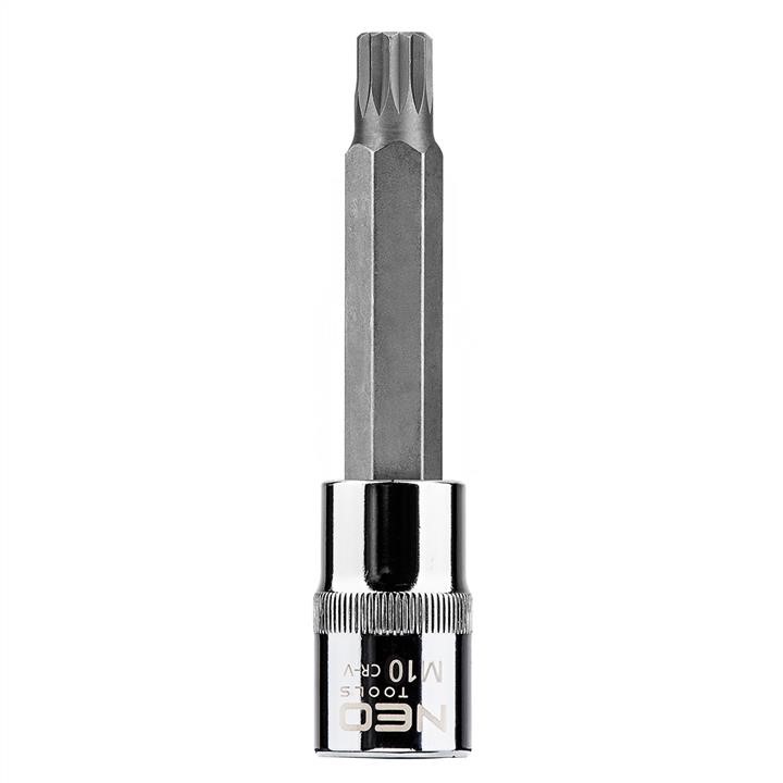 08743 Neo Tools Spline bit on socket 1/2", M10 x 100 mm