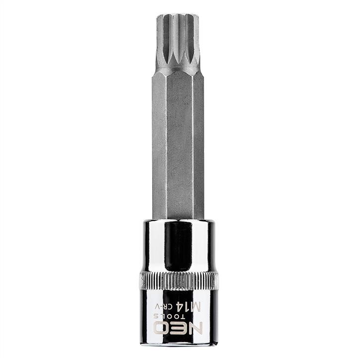 08745 Neo Tools Spline bit on socket 1/2", M14 x 100 mm