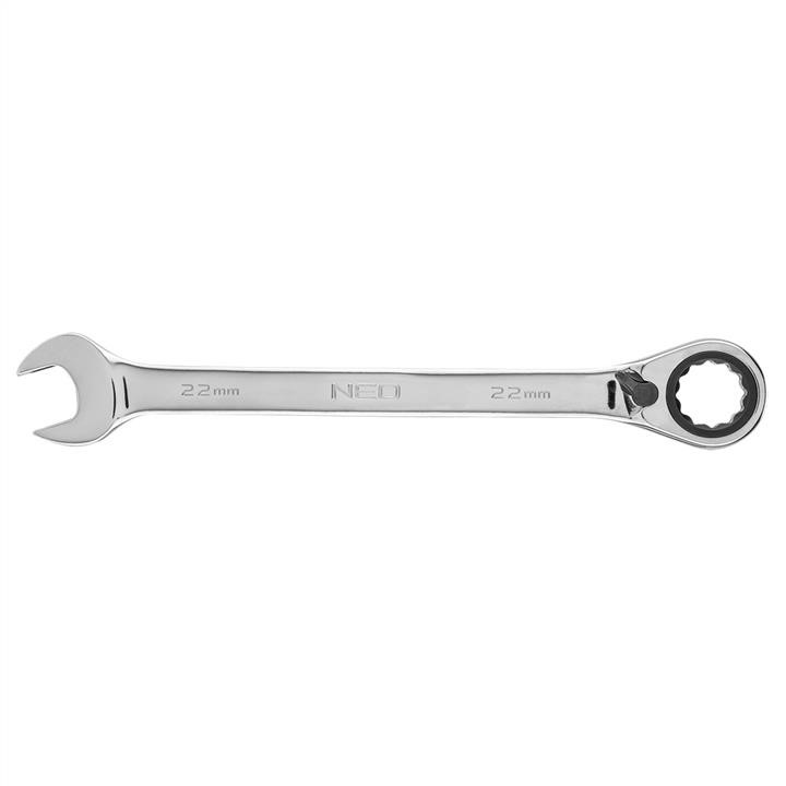 Neo Tools 09-334 Combination spanner with ratchet 22 mm 09334