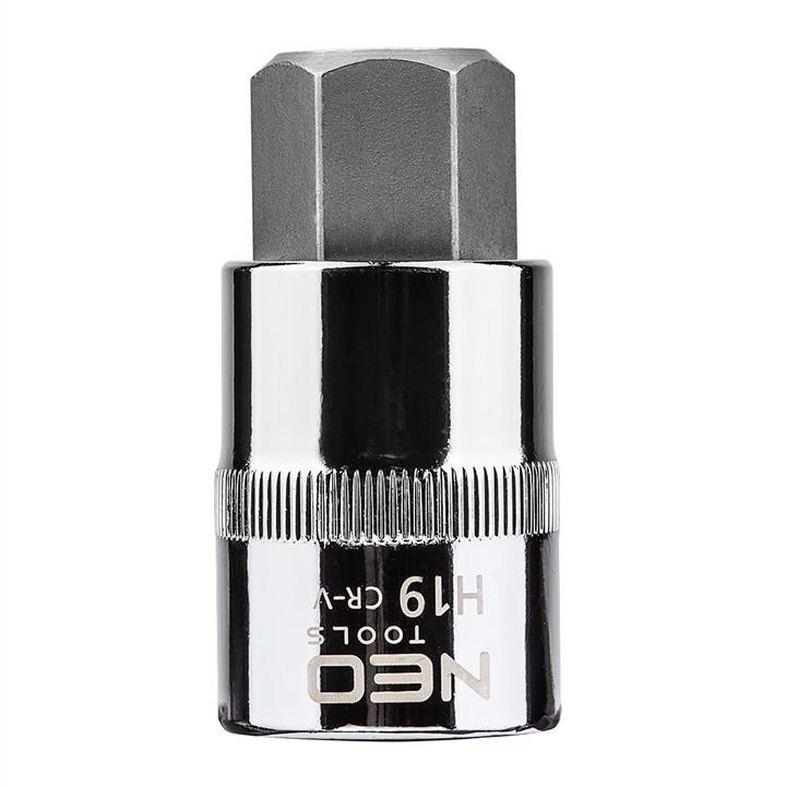 08778 Neo Tools Socket bit hex 1/2'' H19, 55mm