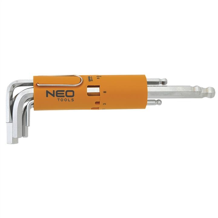 Neo Tools 09-523 Hex keys 2.5-10 mm, 8 pcs set 09523