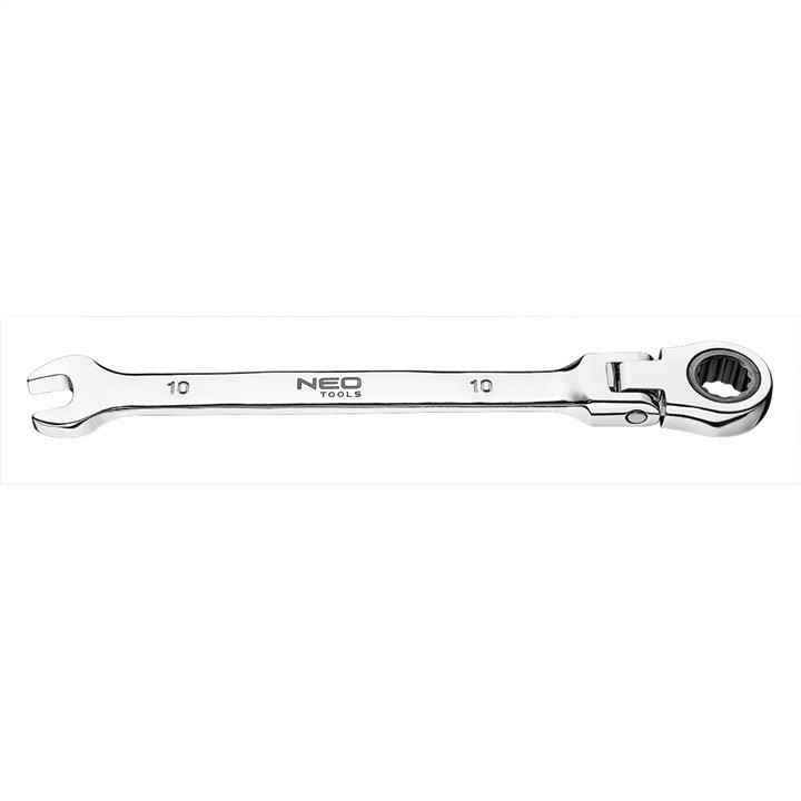 09052 Neo Tools Combination flexible gear wrench 72 teeth 10mm