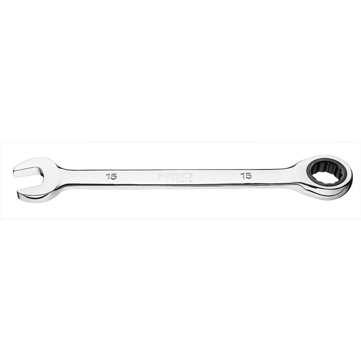 Neo Tools 09-066 Ratchet combination wrench 15mm 09066