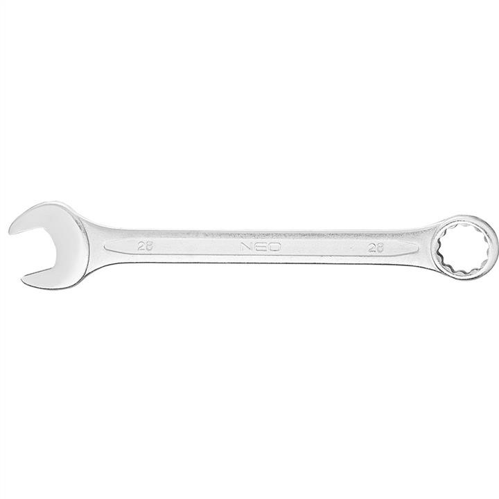 Neo Tools 09-728 Combination spanner 28x310mm, CrV, DIN3113 09728