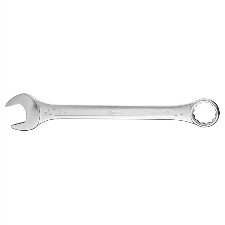 Neo Tools 09-734 Combination spanner 34x392mm, CrV, DIN 3113 09734