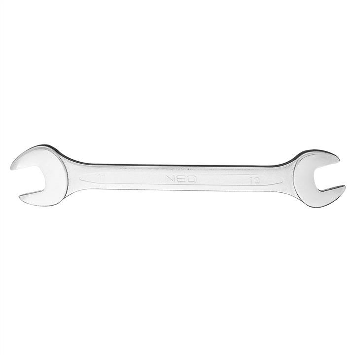 Neo Tools 09-810 Double open wrench 10x11mm, CrV, DIN3110 09810