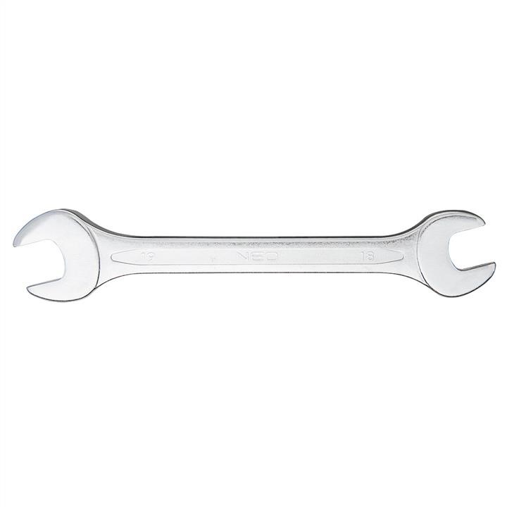 Neo Tools 09-818 Double open wrench 18x19mm, CrV, DIN3110 09818
