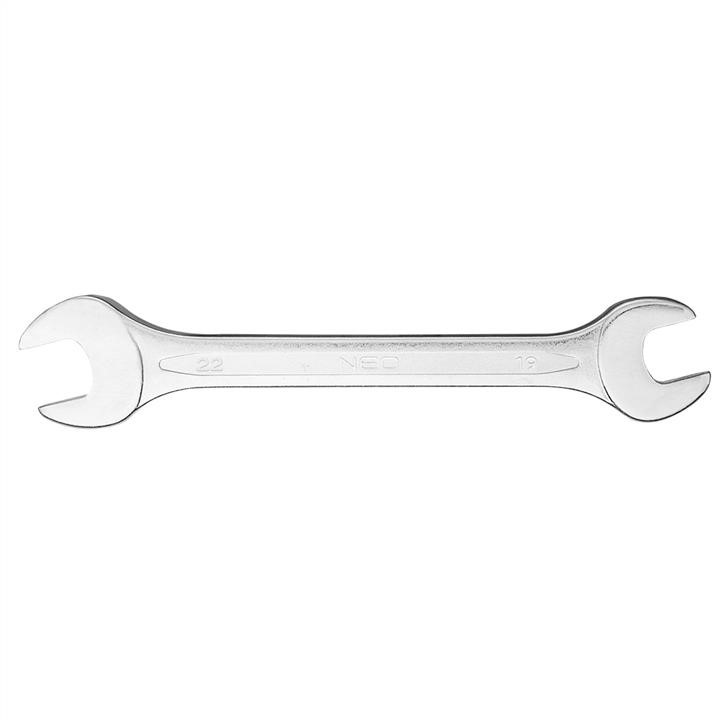Neo Tools 09-819 Double open wrench 19x22mm, CrV, DIN3110 09819