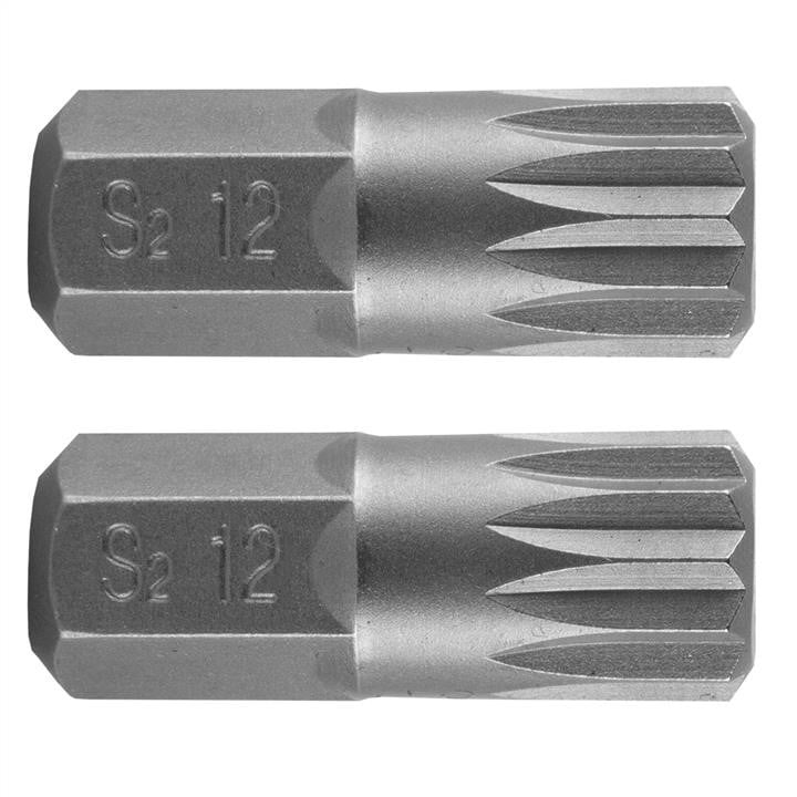 Neo Tools 10-904 Spline bit M12 x 30 mm, S2 x 2 pcs. 10904