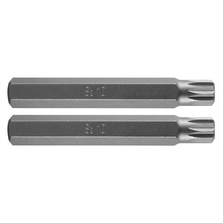 10908 Neo Tools Spline bit M10 x 75 mm, S2 x 2 pcs.