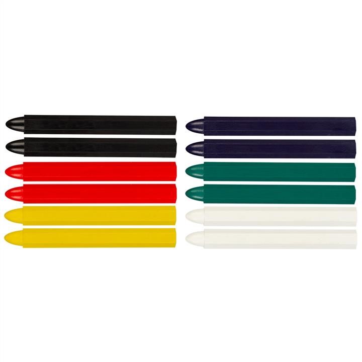 Neo Tools 13-961 Technical chalk for marking, various colors, 12 pieces 13961