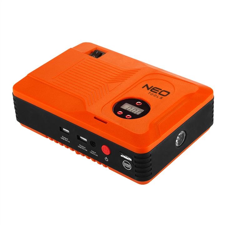 Neo Tools 11-997 Jumpstarter, power bank - 14Ah, compresor 3.5 BAR, flashlight 11997