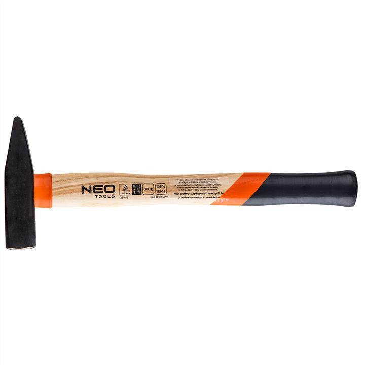 Neo Tools 25-015 Machinist's hammer 500g, ash handle 25015