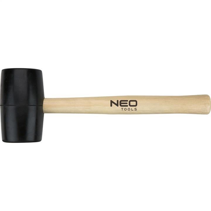 Neo Tools 25-062 Rubber mallet 58mm/450g, hard wood handle 25062