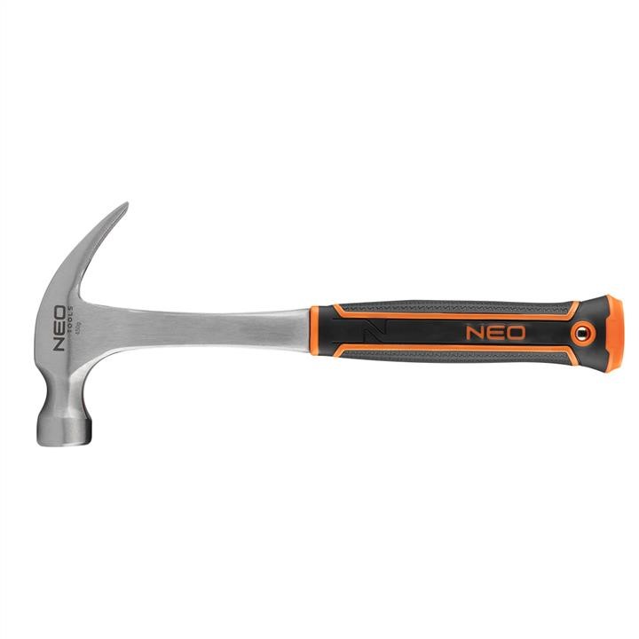 25103 Neo Tools Claw hammer 450g, monoblock, bimaterial handle