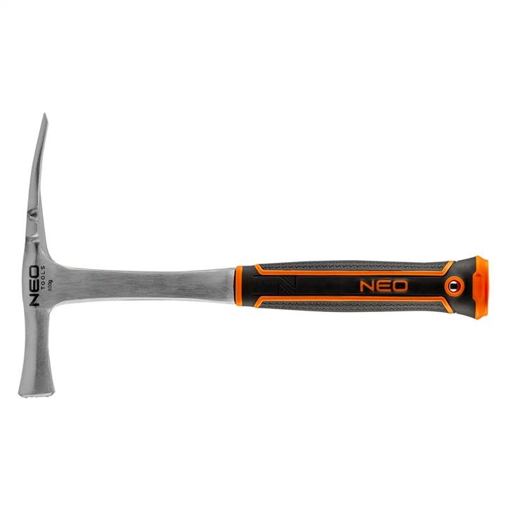 Neo Tools 25-105 Masonry hammer (wide) 600 g, monoblock, bimaterial handle 25105