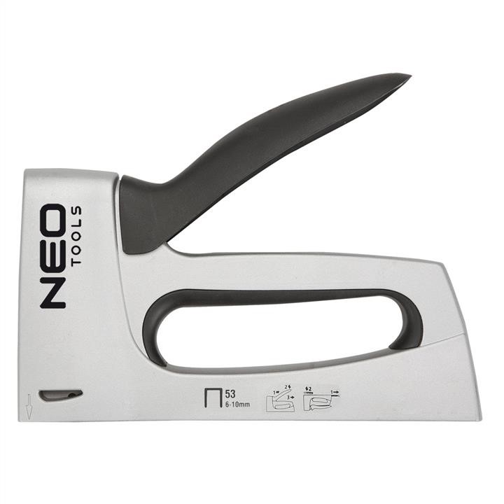 Neo Tools 16-015 Hand stapler metal for staples J type 6-10mm 16015