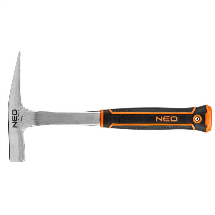 25106 Neo Tools Masonry hammer (narrow) 600 g, monoblock, bimaterial handle