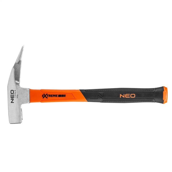 25131 Neo Tools Carpenter's hammer 600g, fiberglass handle, bimaterial