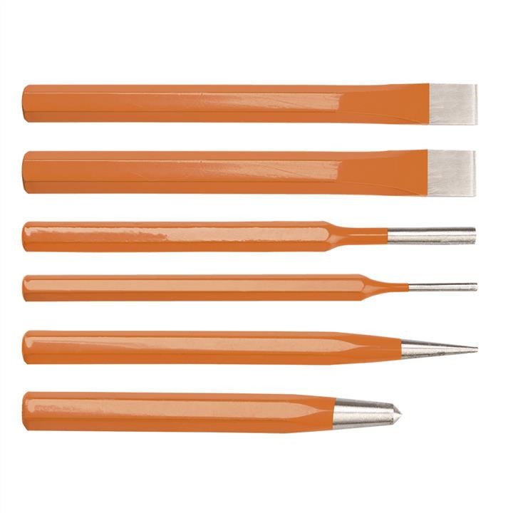 Neo Tools 33-061 Pin punch, chisel and centre punch set, 6 pcs 33061