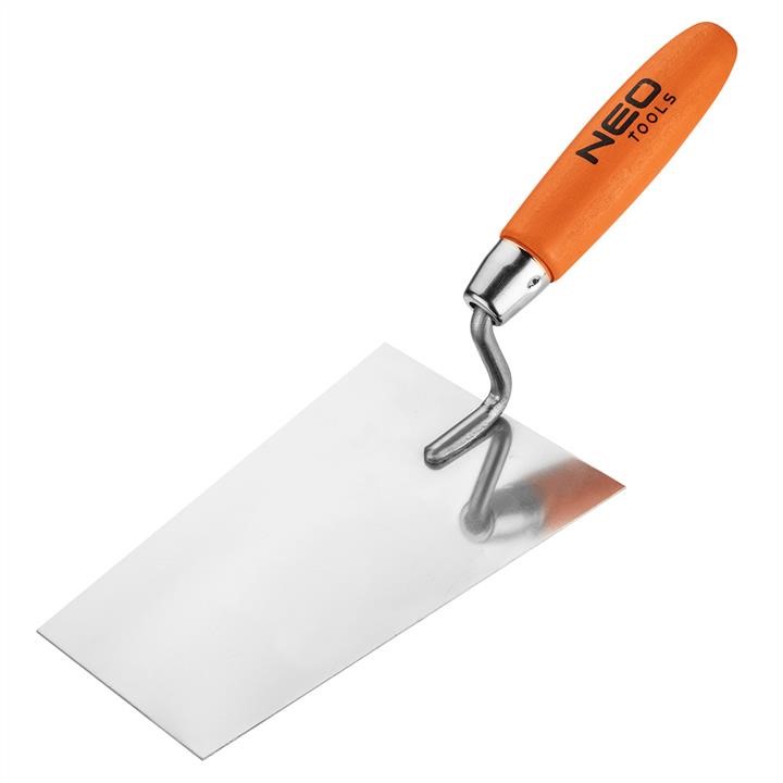 50143 Neo Tools Stucco margin trowel - trapezium, 180 mm, wooden handle