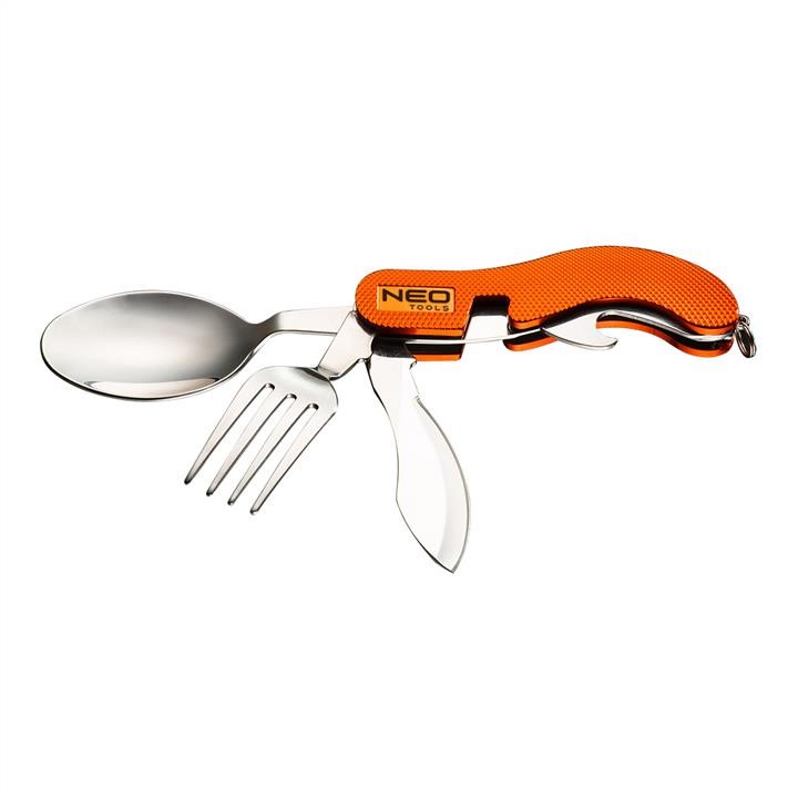 Neo Tools 63-027 Survival jackknife, orange 63027