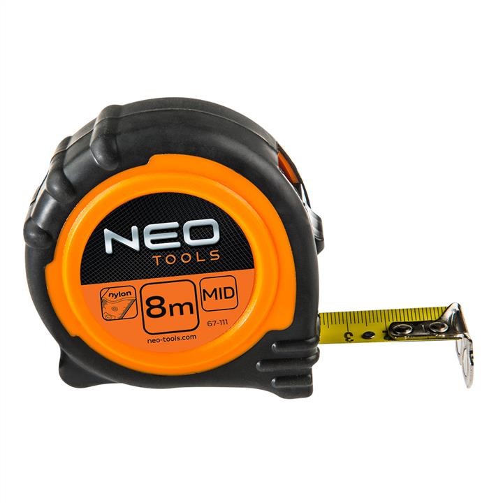 Neo Tools 67-111 Pocket rule 8m/25mm, nylon, magnetic hook 67111