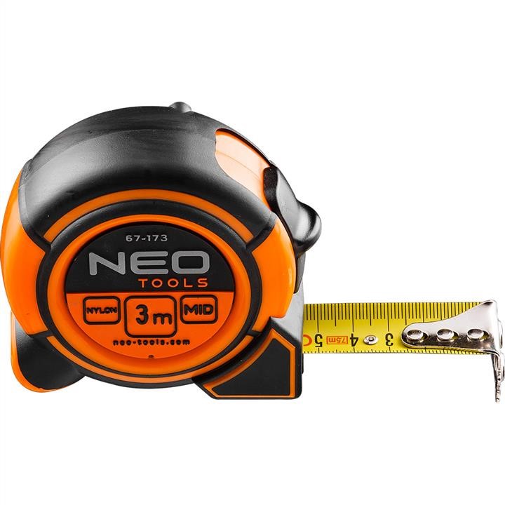 Neo Tools 67-173 Pocket rule, steel 3 m x 16 mm 67173