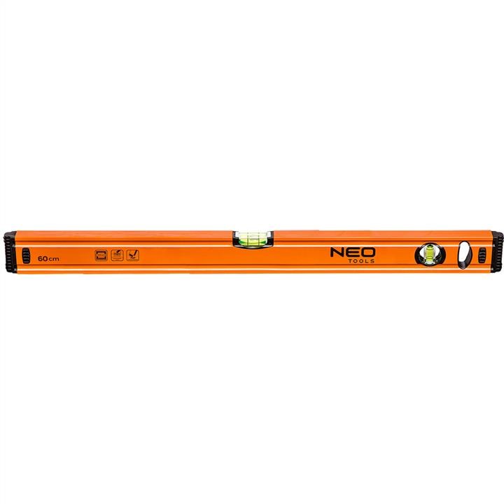 71062 Neo Tools Spirit level 60 cm, 2 vials, 1 milled surface