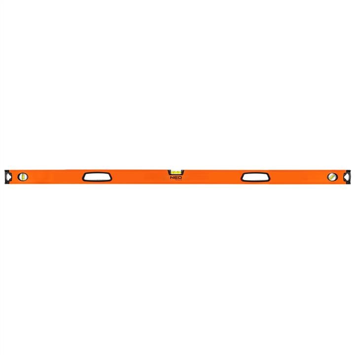 Neo Tools 71-116 Aluminum spirit level with handle, 3 vials, magnet, milled measuring surfaces, 150 cm 71116