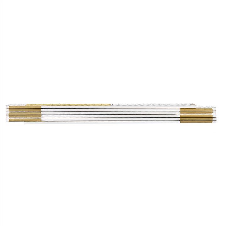 Neo Tools 74-010 Wooden folding rule - 1 m, white-yellow 74010