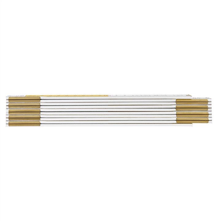 Neo Tools 74-020 Wooden folding rule - 2 m, white-yellow 74020